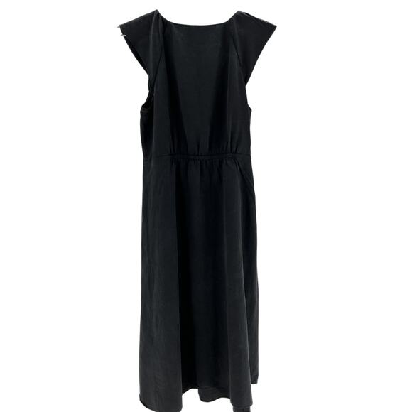 Hatch 'The Jules' Black Tencel Dress Size 2 - Picture 3 of 4